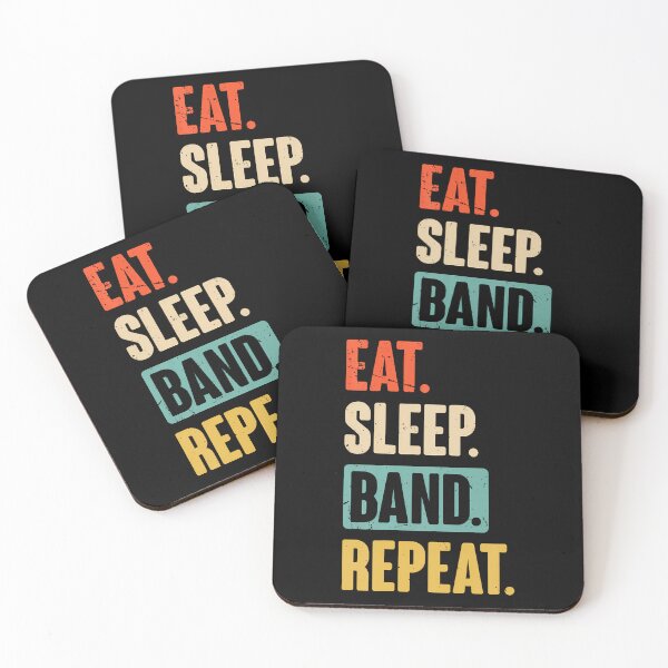 Item preview, Eat Sleep Band Repeat Marching Band And Jazz Band designed and sold by RylynKaub86.