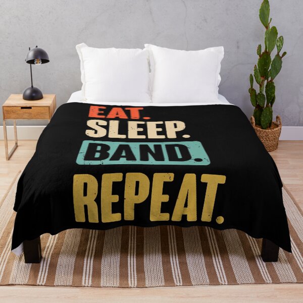 Item preview, Eat Sleep Band Repeat Marching Band And Jazz Band designed and sold by RylynKaub86.
