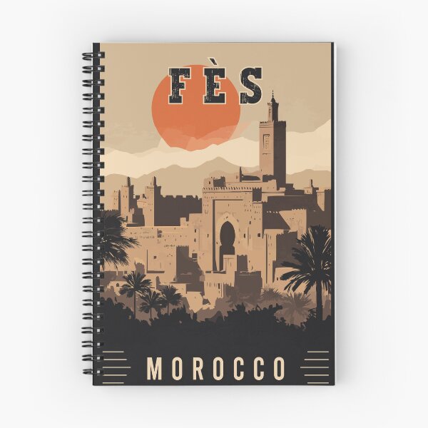 Item preview, Discover Ancient Medina and Timeless Traditions of Fès in Morocco - Travel Art designed and sold by turtlestart.