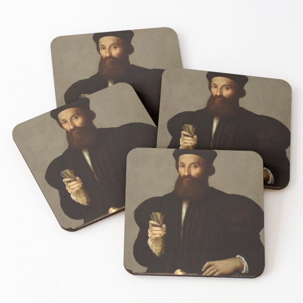 Item preview, Portrait of a Gentleman – Raphael High Renaissance designed and sold by Art Outlaws.