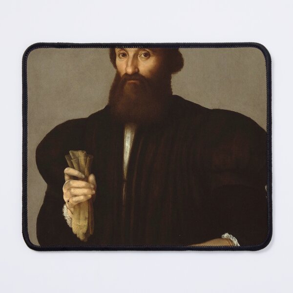 Item preview, Portrait of a Gentleman – Raphael High Renaissance designed and sold by Art Outlaws.