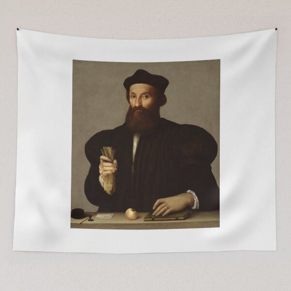 Item preview, Portrait of a Gentleman – Raphael High Renaissance designed and sold by Art Outlaws.