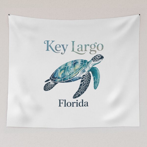 Item preview, Key Largo Florida Sea Turtle Boys Girls Toddlers Souvenir designed and sold by FaithAbbott.