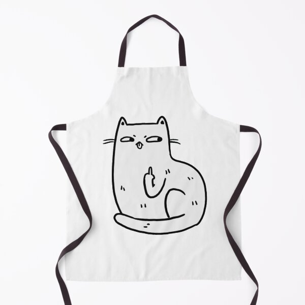 Item preview, Middle Finger Cat designed and sold by crystalthurmond.