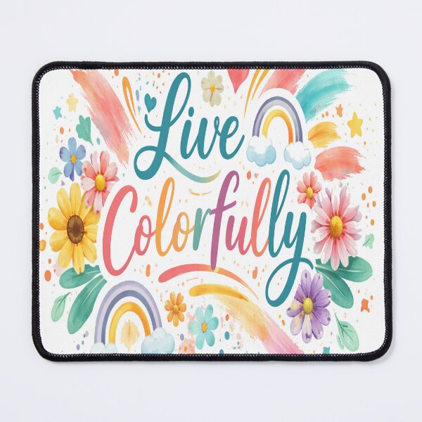 Item preview, Colorful Live Colorfully Design designed and sold by ColorfulCulture.