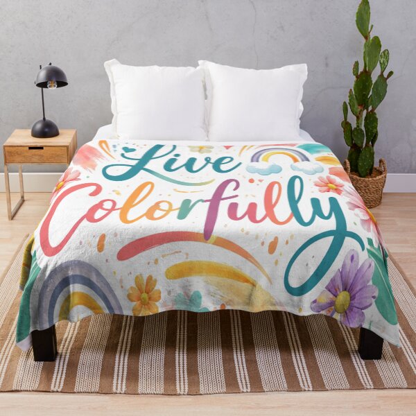 Item preview, Colorful Live Colorfully Design designed and sold by ColorfulCulture.