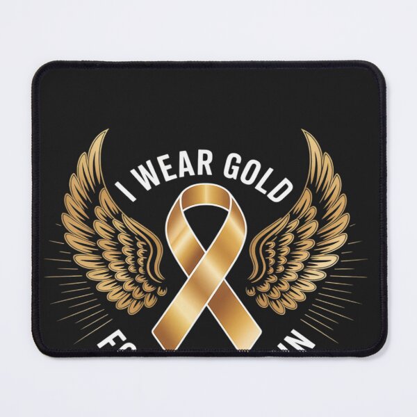 Item preview, I Wear Gold For Childhood Cancer Awareness designed and sold by lamsaoniutoi.