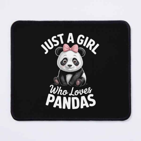 Item preview, Just A Girl Who Loves Pandas Cute Kawaii Panda designed and sold by FaithAbbott.