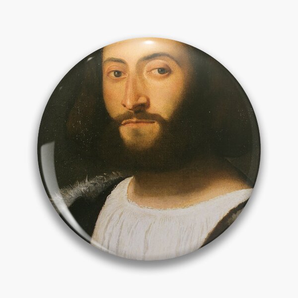 Item preview, Portrait of a Man – Titian High Renaissance designed and sold by Art Outlaws.