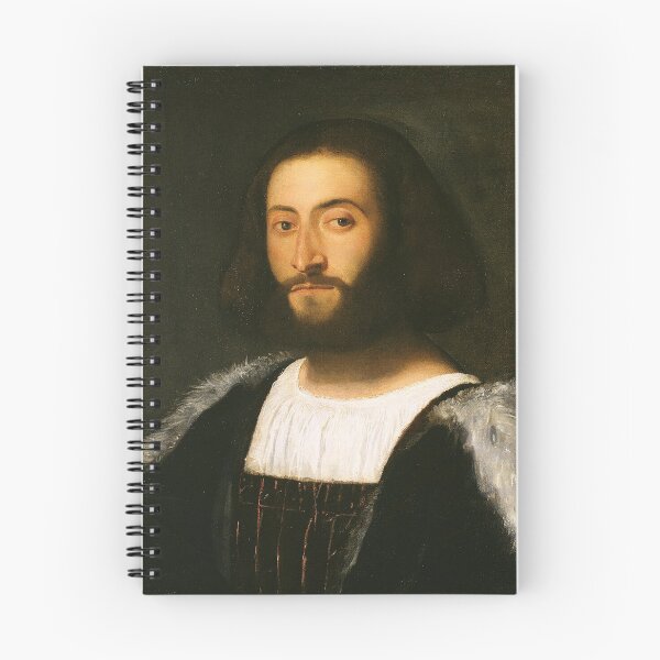 Item preview, Portrait of a Man – Titian High Renaissance designed and sold by Art Outlaws.