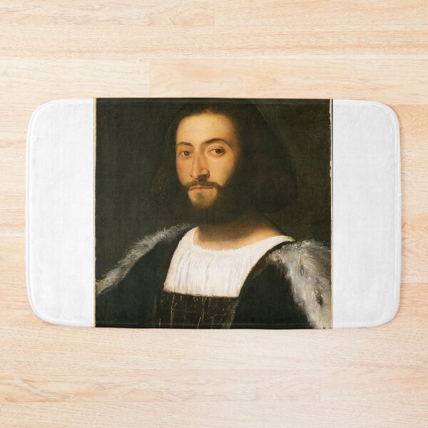 Item preview, Portrait of a Man – Titian High Renaissance designed and sold by Art Outlaws.