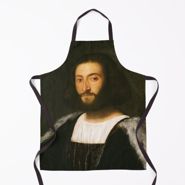 Item preview, Portrait of a Man – Titian High Renaissance designed and sold by Art Outlaws.