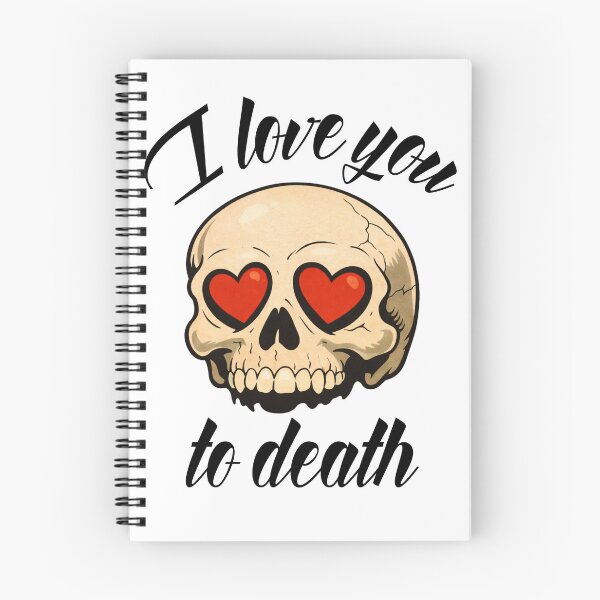 Item preview, I love you to death designed and sold by Cut & Paste Productions.
