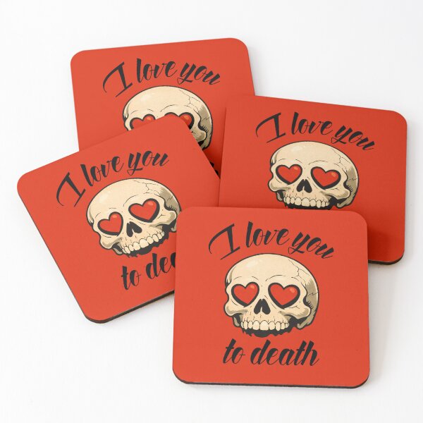 Item preview, I love you to death designed and sold by Cut & Paste Productions.