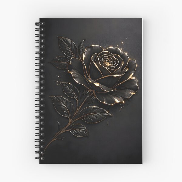 Item preview, Black Rose Gold Phone Case – Luxury Matte & Glossy Floral Art, Dark Aesthetic Elegant Design designed and sold by ChubbyGoong.