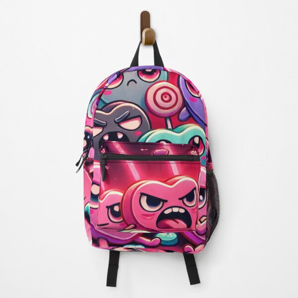 Item preview, Angry Candy Hearts Riot – Neon Kawaii Anti-Valentine designed and sold by ComedyInkFactor.