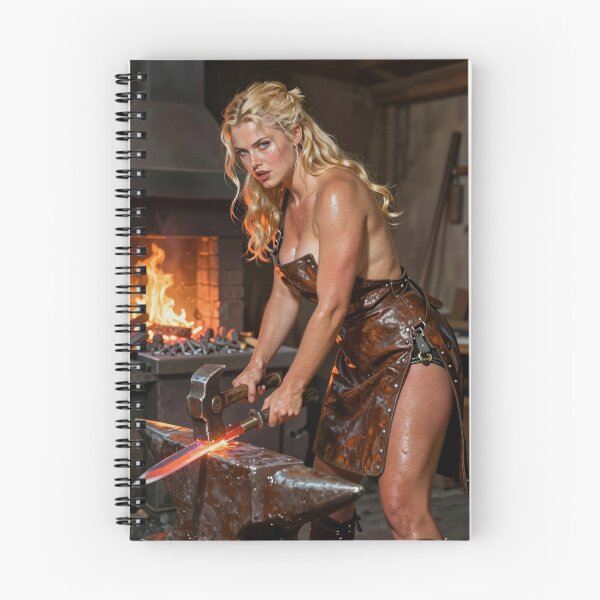 Item preview, Blonde Warrior Forging Blade designed and sold by CathryneDelamort.