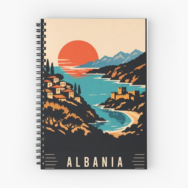 Item preview, Experience Hidden Beaches Mountains and History of Albania - Travel Art designed and sold by turtlestart.