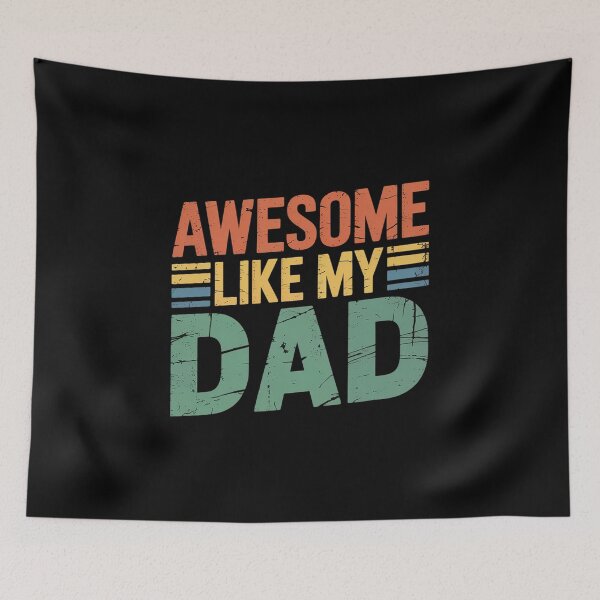 Item preview, Awesome Like My Dad Kids Daughter Dad and Son Matching designed and sold by SIGORDESIGN.