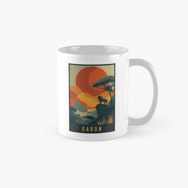 Item preview, Experience Untouched Rainforests and Wild African Coastlines of Gabon - Travel Art designed and sold by turtlestart.