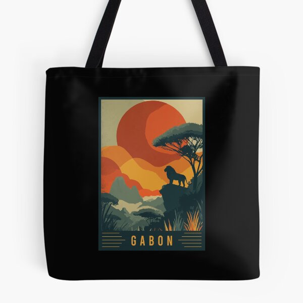 Item preview, Experience Untouched Rainforests and Wild African Coastlines of Gabon - Travel Art designed and sold by turtlestart.