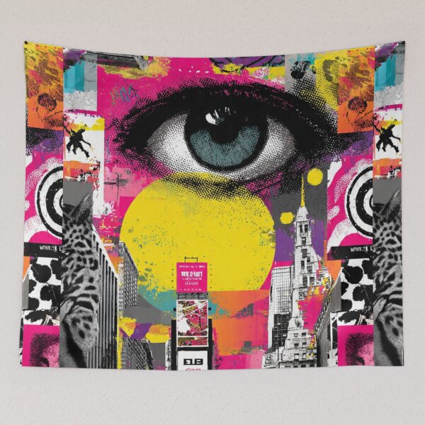 Item preview, Chaotic Maximalist Explosion – Bold Clashing Colors designed and sold by ChinzorigBAY.