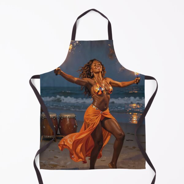 Item preview, Flame Dancer Bikini Beach designed and sold by CathryneDelamort.