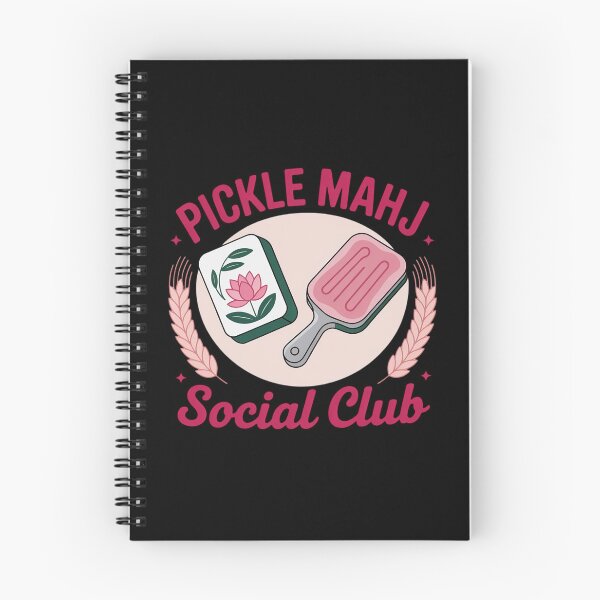 Item preview, Pickleball & Mahjong Lover Pickle Mahj Social Club Premium designed and sold by FluoroWave.
