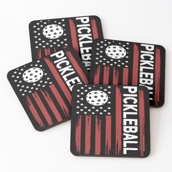 Item preview, Pickleball American Flag Patriotic USA Fun Leisurely Sport Tank Top designed and sold by FluoroWave.