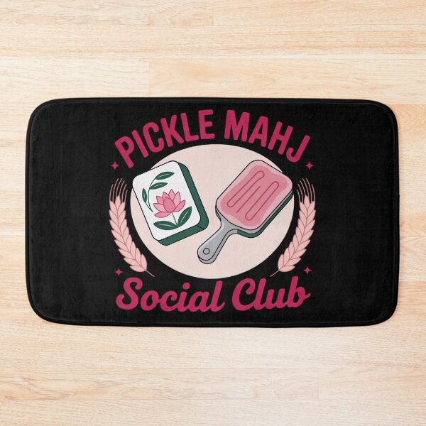 Item preview, Pickleball & Mahjong Lover Pickle Mahj Social Club Premium designed and sold by FluoroWave.
