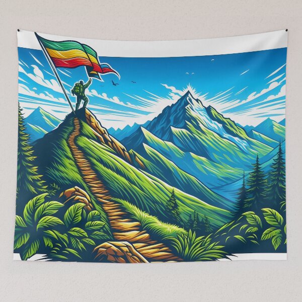 Artikelvorschau, Berg, Gipfel, Wandern, Colorado, Rocky Mountains, Pikes Peak entworfen und verkauft von TrueArtVibes.
