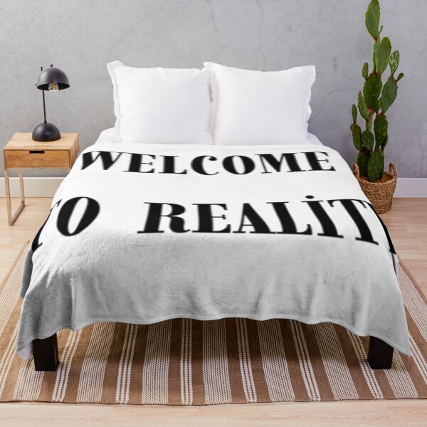 Item preview, Welcome to Reality - Funny quote designed and sold by Haevora.