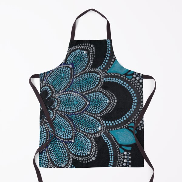 Item preview, Blue Teal and silver Mandala  designed and sold by Dreamweaver Mandalas.