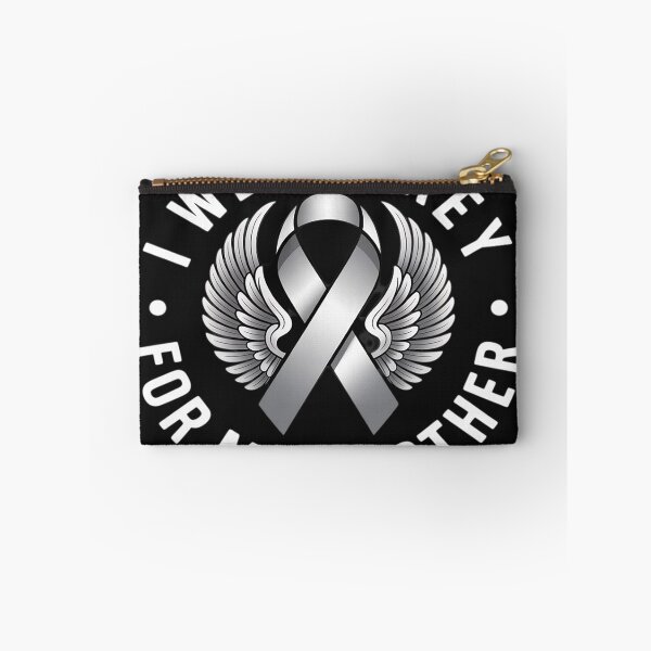 Item preview, I Wear Grey For My Brother GBM Glioblastoma Awareness designed and sold by lamsaoniutoi.
