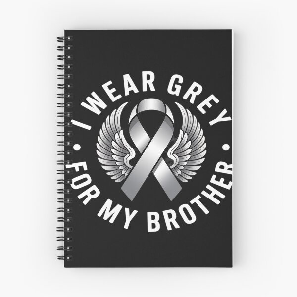 Item preview, I Wear Grey For My Brother GBM Glioblastoma Awareness designed and sold by lamsaoniutoi.