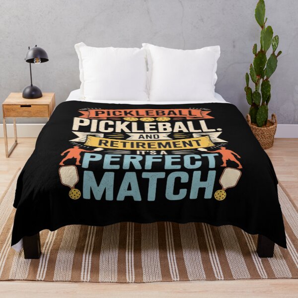 Item preview, Pickleball and Retirement, It´s a Perfect Match designed and sold by FluoroWave.