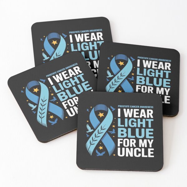 Item preview, I Wear Light Blue For My Uncle Prostate Cancer Awareness 5 designed and sold by lamsaoniutoi.