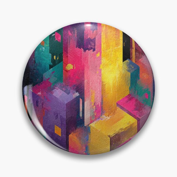 Item preview, Chaotic Maximalist Explosion – Bold Clashing Colors designed and sold by ChinzorigBAY.