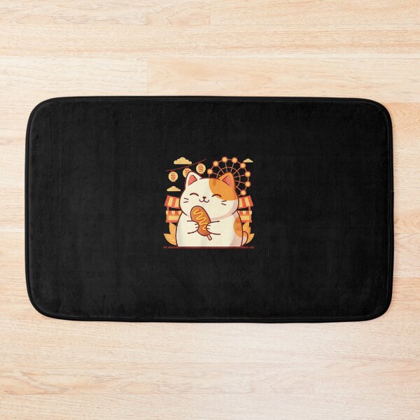 Item preview, Minimal Cute Cat Japanese Festival  designed and sold by yaginoie.