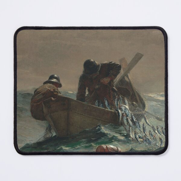 Item preview, The Herring Net – Winslow Homer Realist designed and sold by Art Outlaws.