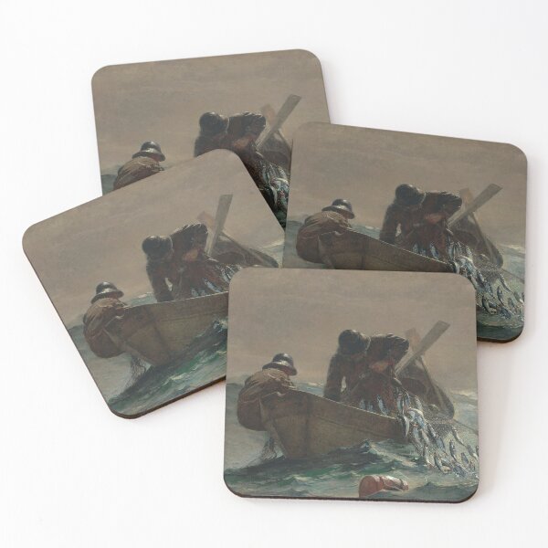 Item preview, The Herring Net – Winslow Homer Realist designed and sold by Art Outlaws.