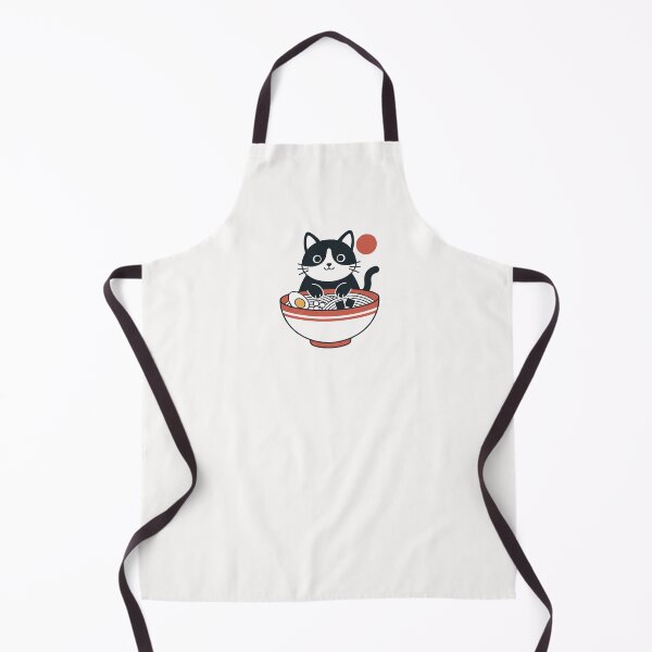 Item preview, Minimal Ramen Cat Japanese Style designed and sold by yaginoie.