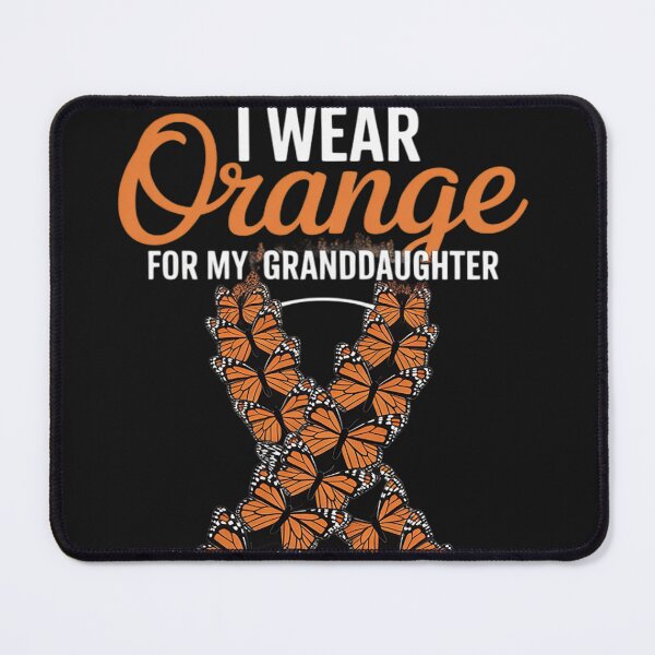 Item preview, I wear Orange for my Granddaughter - Leukemia Awareness designed and sold by lamsaoniutoi.