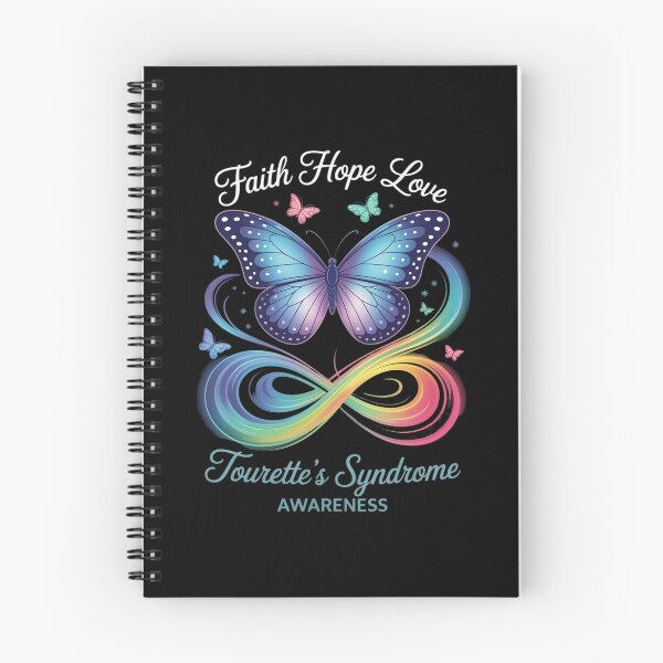 Item preview, Butterfly Faith Hope Love Tourette's Syndrome Awareness designed and sold by Moxizz.