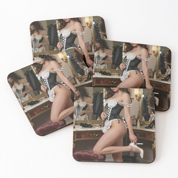 Item preview, Woman in Corset Posing designed and sold by CathryneDelamort.