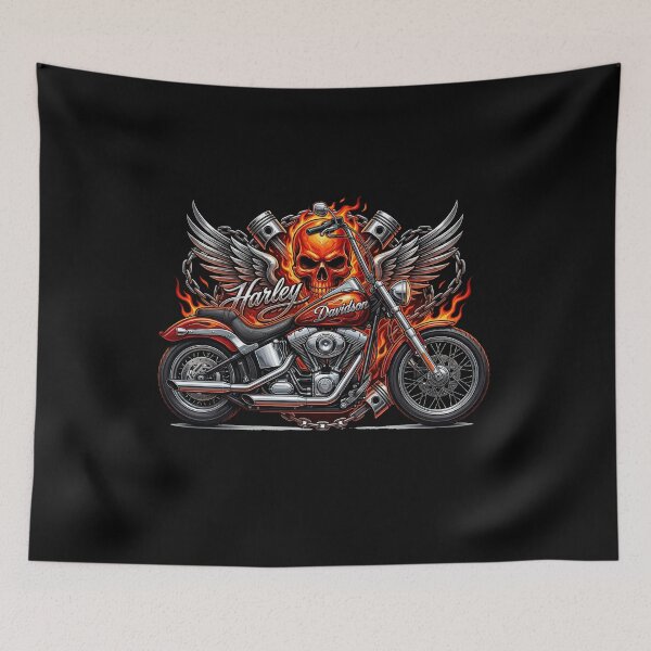 Artikelvorschau, Klassische Harley-Davidson-Motorräder entworfen und verkauft von enzoade.