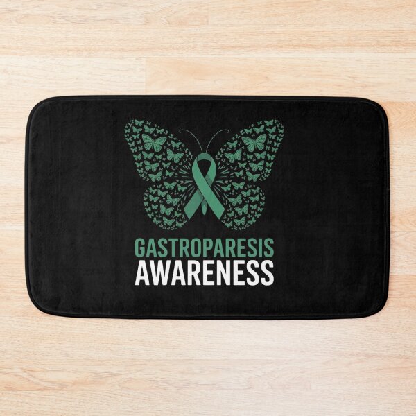 Item preview, Butterfly Gastroparesis Awareness Month Green Ribbon Support designed and sold by Moxizz.