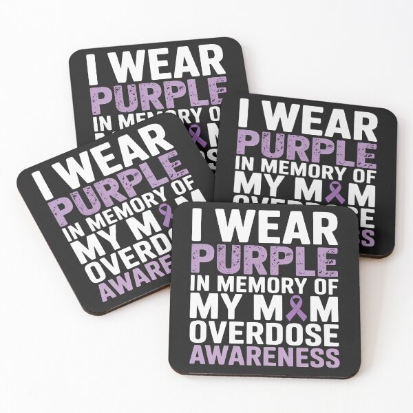 Item preview, I Wear Purple For My Mom Overdose Awareness designed and sold by lamsaoniutoi.