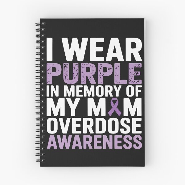 Item preview, I Wear Purple For My Mom Overdose Awareness designed and sold by lamsaoniutoi.