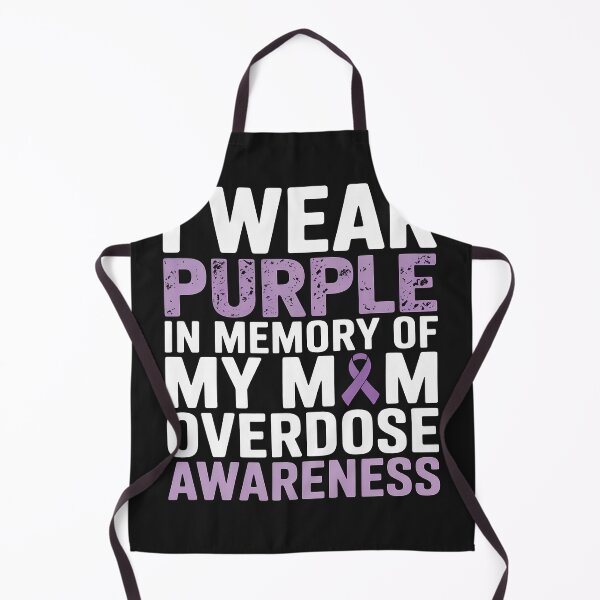 Item preview, I Wear Purple For My Mom Overdose Awareness designed and sold by lamsaoniutoi.